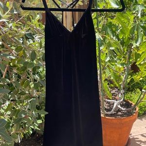 Topshop Velvet LBD
